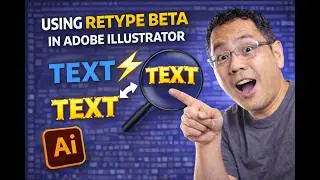 Using Retype Beta in Adobe Illustrator