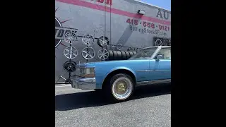 Cadillac Seville switches from Bolt-On Wire Wheels to 100 Spoke Knock-Off Wire Wheels