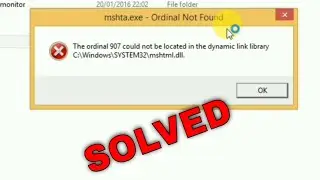How to Fix All mshtml dll, Mshta Exe Files Missing Error In Windows 1087 100% Works