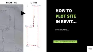 How to Plot Survey Plan in Revit 2024 | REVIT TUTORIAL