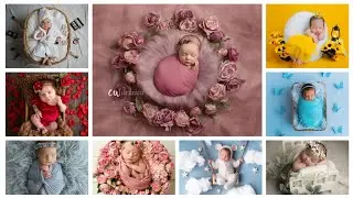 Newborn baby photoshoot ides|| 