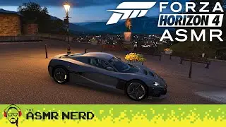ASMR | A Relaxing Rainy Night Drive in Forza Horizon 4 (soft speaking, Ultra Graphics, 1440p60)