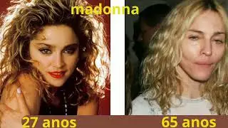 antes e depois cantores anos 80s