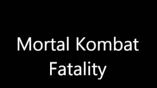 Mortal Kombat Fatality BeatBox!!