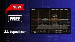 NEW FREE Plugin ZL Equalizer by ZL Audio - Dynamic Digital Equalizer - Sound demo