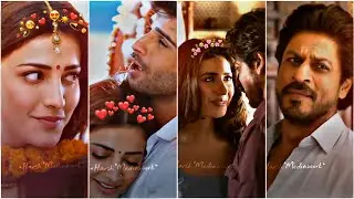 Jeene Laga Hoon 💫| Ramaiya Vastavaiya 🥰| WhatsApp status video 🎥| Romantic love video ❤️|