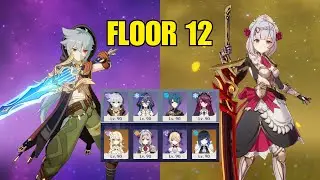 Razor & Noelle Main DPS | Genshin Impact 4.1 Spiral Abyss Floor 12