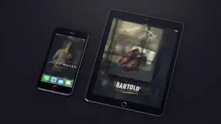 Black Mock up Video Presentation After Effects Template