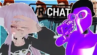 [VRChat] TRIPPIEST ROOM IN VR! + CRASHER AVATARS IN PUBLIC WORLDS??