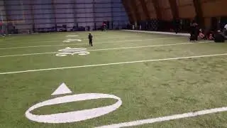 Running the 40, stopping for numbers