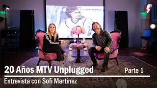 Diego Torres - 20 años del MTV Unplugged. Entrevista con Sofi Martínez - Parte 1