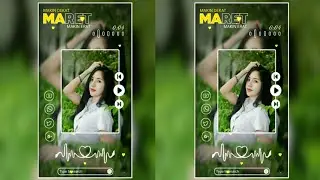Tutorial edit Poto post Instagram template musik dengan kinemaster terbaru