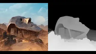 Depth Map with python & vtk package