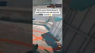 When your friend doesn’t trust you to win the round :( #counterstrike2 #cs2 #gamergirl #clutch