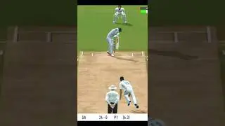 IND vs SA 1st Test  | Real Cricket 24 Highlights | RC 24 Gameplay #shorts
