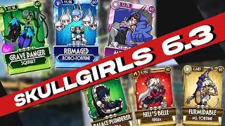 SKULLGIRLS MOBILE 6.3 NEW VARIANTS REFERENCES AND VFX + GIVEAWAYS ANNOUNCEMENT