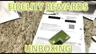 Fidelity Rewards Visa Signature - Unboxing