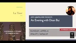 CITY LIGHTS LIVE! An evening with Doan Bui