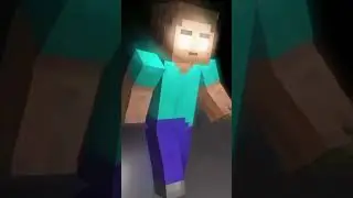 Herobrine made in #prisma3d #minecraft #shorts