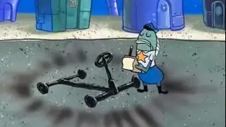 Spongebob Squarepants - Cop Giving Ticket To Exploding Car 1HOUR