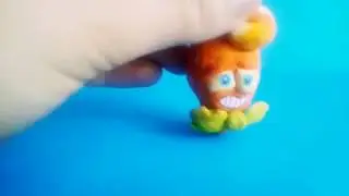 Plants vs Zombies 2 clay figures: 🍀💐🎃 coulipower, witch-hazel , and hotdate .