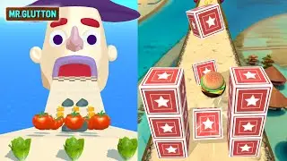 Going Balls VS Sandwich Runner - Max Level SpeedRun Gameplay