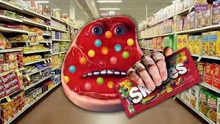 Skittles meme eh eh aye i'm on vacation