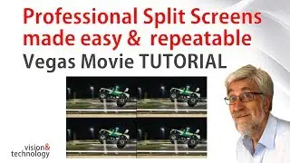 Perfect Split Screens in Vegas Studio made easy: Tutorial