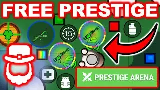 *NEW* RAINBOW BLASTER in PRESTIGE ARENA! || Surviv.io Update