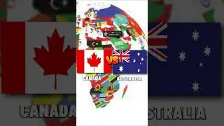 AUSTRALIA VS CANADA #SHORTS #VIRAL