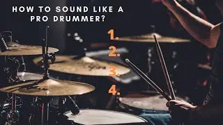 How to sound like a pro with 4 sixteenth note accents?