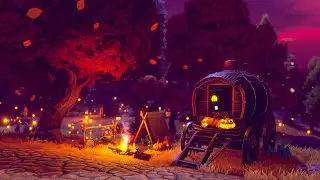 Dreamscape: Campsite  Stylized Halloween Environment for Unity
