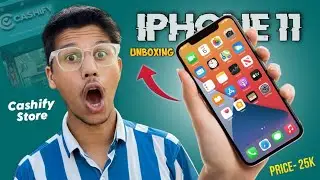 Unboxing iphone 11 128gb ₹25000🔥| Second hand iphone | Cashify Supersale | refurbished iPhone