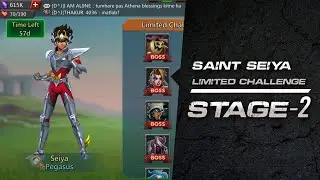 Lords Mobile: Saint Seiya  Limited Challenge Stage 2 | Cosmo Unleashed