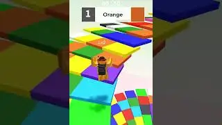 I played Tower of Color Block in Roblox 🤩