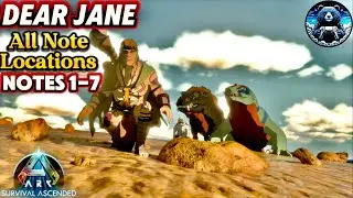Dear Jane Note 7, All Note Locations (1-7), Ark Animated Skin Event, 