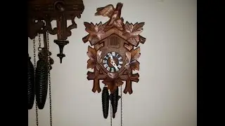 Part 1-Small Black Forest Cuckoo Clock Repair from Nancey