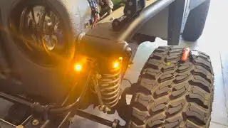 Jeep Wrangler TJ - LED Front Turn Signal/Marker Lights Install