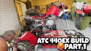 ATC 440EX Build Part 1 | 350X Frame with 400EX Big Bore Motor