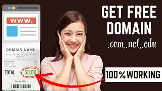 How to Get a Free Domain Name in Less Than 5 Minutes (100% WORKING & FREE)