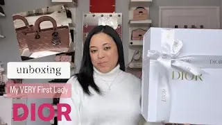 Finally, I'm unboxing my very FIRST LADY DIOR