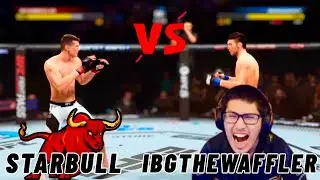 I Played With Khabib's Son IBGTheWaffler In UFC 5