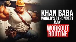 Khan Baba World's Strongest Man Wrokout Routine