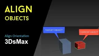 Align in 3dsmax | 