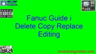 Shubaura Fanuc Oi Find Replace Guide i
