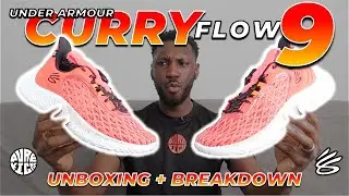 UNDER ARMOUR CURRY FLOW 9 UNBOXING + TECH BREAK DOWN (IN 7-MINTUES!⚡️🔥)