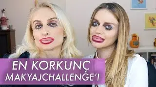 Ters Makyaj Korkunç Challenge !!!  ECEM KARAVUS | Sebi Bebi