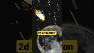 Chandrayaan-3 | 2d animation | #shorts