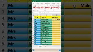 Excel: if logical function in multiple condition | #exceltips #exceltricks |