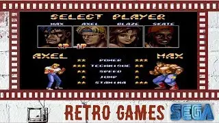 Streets of rage 2 (улицы ярости) совместное прохождение с "Друидом" на sega. Max and Axel. 16+